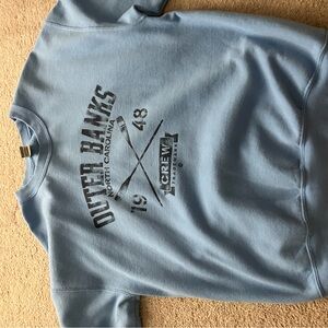 Blue Outerbanks Crewneck